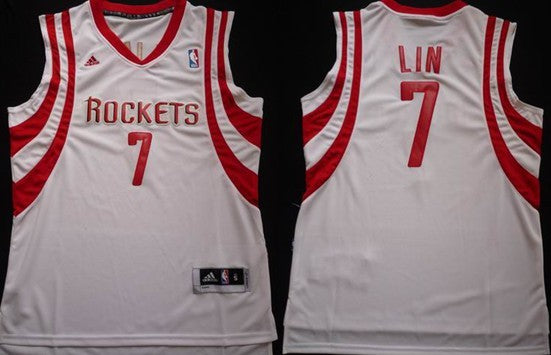 Jeremy Lin Revolution Houston Rockets white jersey