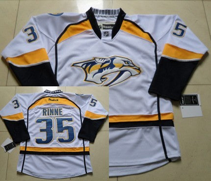 Pekka Rinne Nashville Predators white jersey