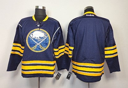 Custom Buffalo Sabres navy jersey