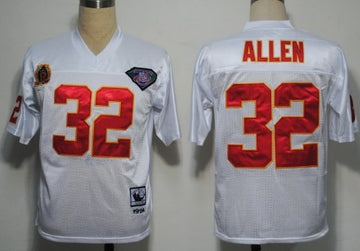 Marcus Allen Kansas City Chiefs white Throwback jersey