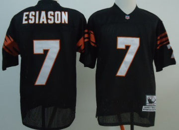 Boomer Esiason Cincinnati Bengals black Throwback jersey