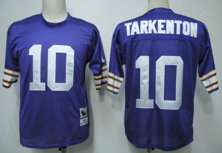 Fran Tarkenton Minnesota Vikings purple Throwback jersey