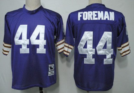 Chuck Foreman Minnesota Vikings purple Throwback jersey
