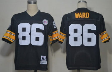 Hines Ward Pittsburgh Steelers black Throwback jersey