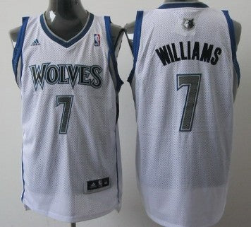 Derrick Williams Minnesota Timberwolves white jersey