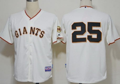 Barry Bonds San Francisco Giants cream jersey