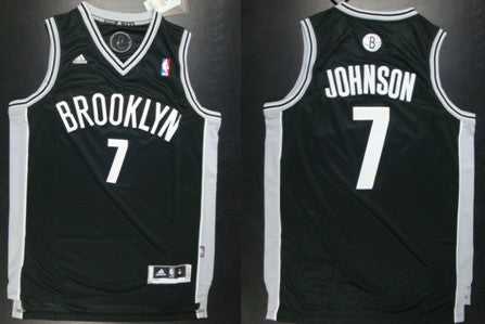 Joe Johnson Revolution Brooklyn Nets black jersey