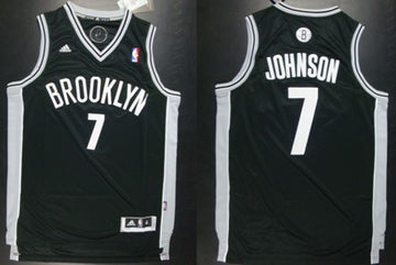 Joe Johnson Revolution Brooklyn Nets black jersey