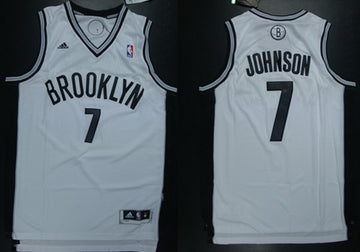 Joe Johnson Revolution Brooklyn Nets white jersey