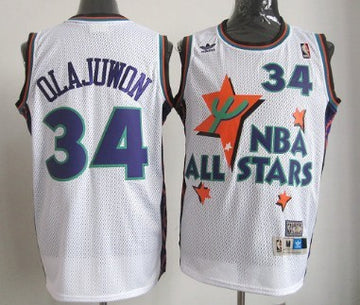 NBA All-Star white Throwback jersey