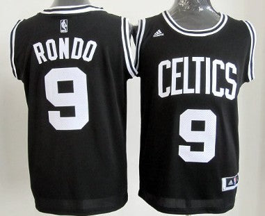 Rajon Rondo Boston Celtics black Authentic jersey