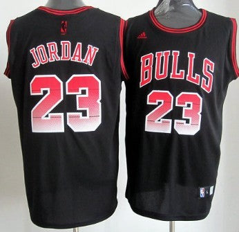 Michael Jordan Chicago Bulls black Fashion jersey