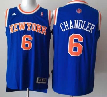 Tyson Chandler Revolution New York Knicks blue jersey