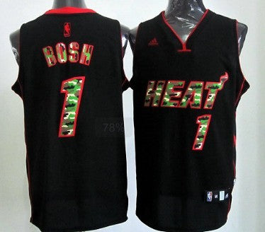 Heats Chris Bosh Inter Miami CF black Fashion jersey