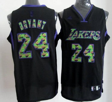 Kobe Bryant Los Angeles Lakers black Fashion jersey