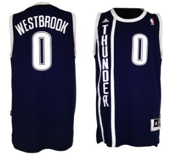 Russell Westbrook Revolution Oklahoma City Thunder blue jersey