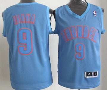 Serge Ibaka Revolution Oklahoma City Thunder blue jersey