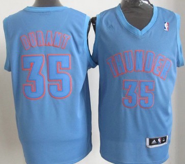 Kevin Durant Revolution Oklahoma City Thunder blue jersey