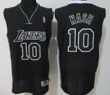 Steve Nash Los Angeles Lakers black Authentic jersey
