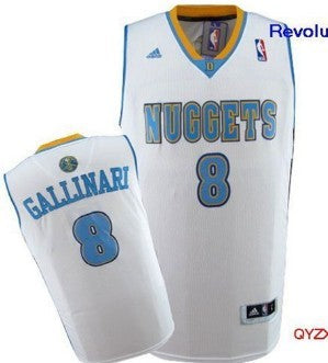 Danilo Gallinari Revolution Denver Nuggets white jersey