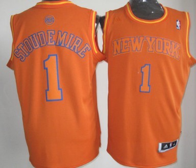 Amare Stoudemire Revolution New York Knicks orange jersey