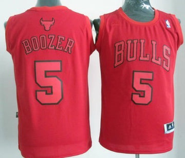 Carlos Boozer Revolution Chicago Bulls red jersey