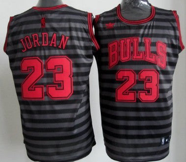 Michael Jordan Chicago Bulls gray jersey