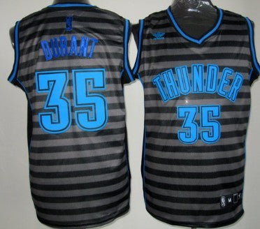 Kevin Durant Oklahoma City Thunder gray jersey