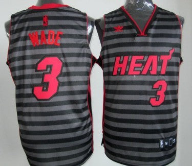 Dwyane Wade Miami Heat gray jersey