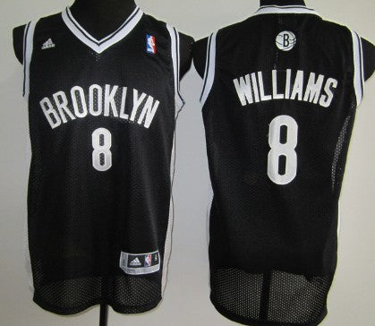 Deron Williams Brooklyn Nets black jersey