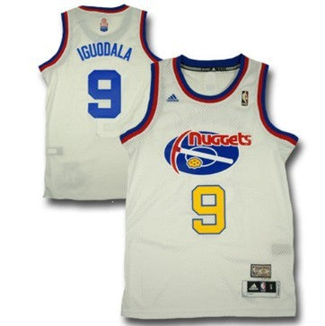 Andre Iguodala Aba Hardwood Denver Nuggets white Classic jersey