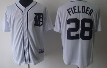 Prince Fielder Detroit Tigers white jersey