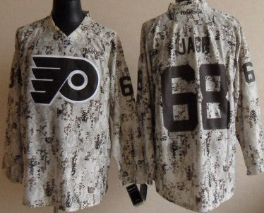 Jaromir Jagr Philadelphia Flyers white Camo jersey