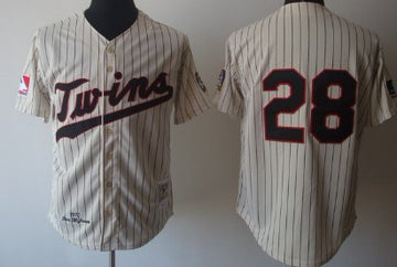 Bert Blyleven Minnesota Twins cream Throwback jersey