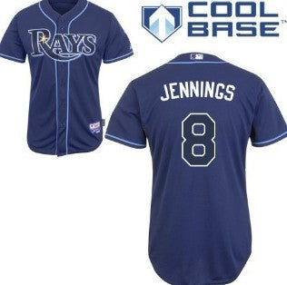Desmond Jennings Tampa Bay Rays navy jersey