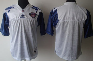 Custom Dallas Cowboys white Throwback jersey