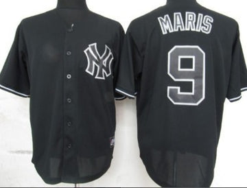 Roger Maris New York Yankees black Fashion jersey
