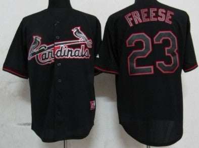 David Freese St. Louis Cardinals black Fashion jersey