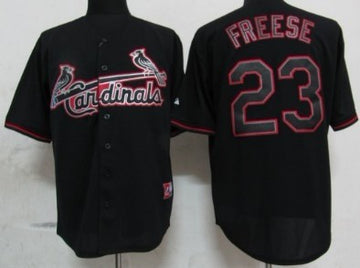 David Freese St. Louis Cardinals black Fashion jersey
