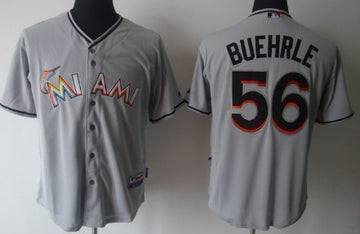 Mark Buehrle Miami Marlins gray jersey