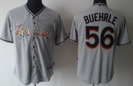 Mark Buehrle Miami Marlins gray jersey