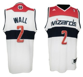 John Wall Revolution Washington Wizards white jersey