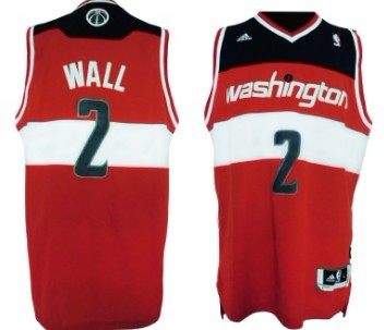 John Wall Revolution Washington Wizards red jersey
