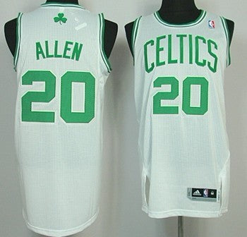 Ray Allen Revolution Boston Celtics white Authentic jersey