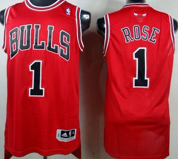 Derrick Rose Revolution Chicago Bulls red Authentic jersey