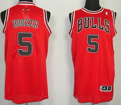 Carlos Boozer Revolution Chicago Bulls red Authentic jersey