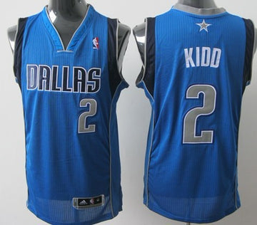 Jason Kidd Revolution Dallas Mavericks blue Authentic jersey