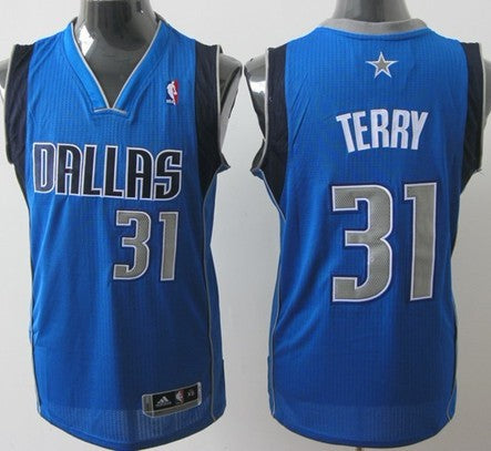 Jason Terry Revolution Dallas Mavericks blue Authentic jersey