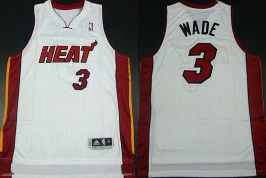 Dwyane Wade Revolution Miami Heat white Authentic jersey