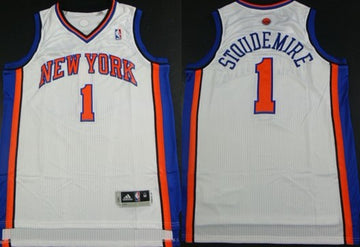 Amare Stoudemire Revolution New York Knicks white Authentic jersey